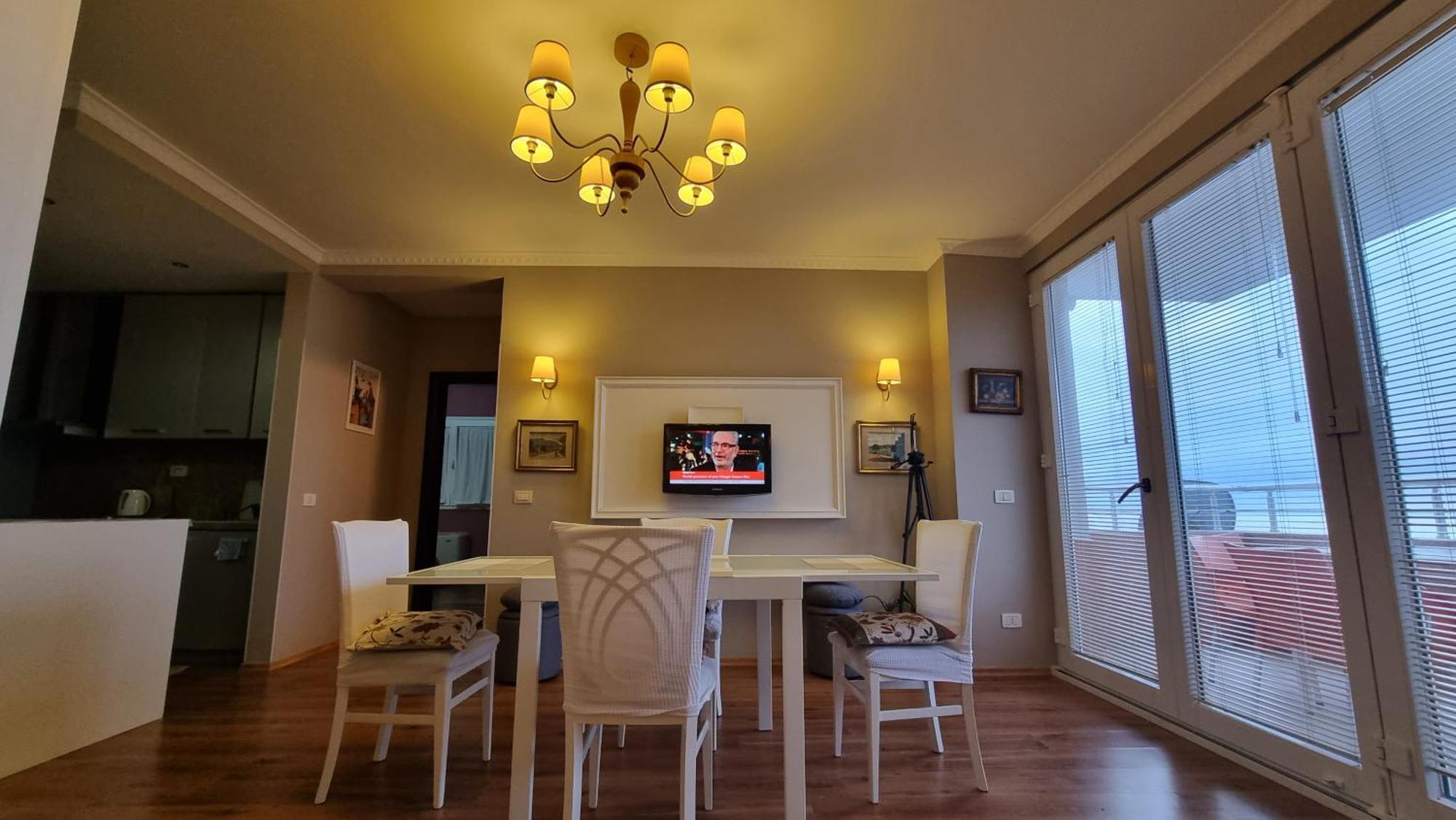 Sunset Seaview Apartment Durrës Esterno foto